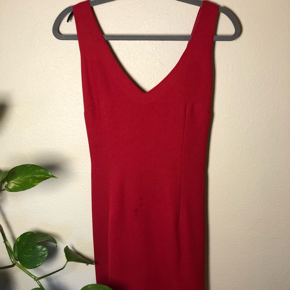 Nicole Miller Scarlet Sleeveless Mini Dress